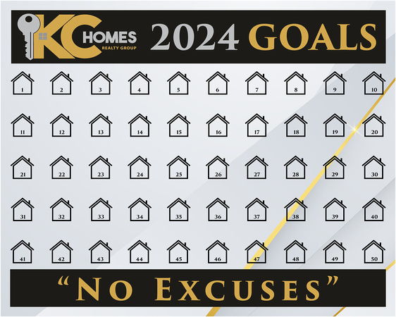 KC HOMES GOAL BOARD