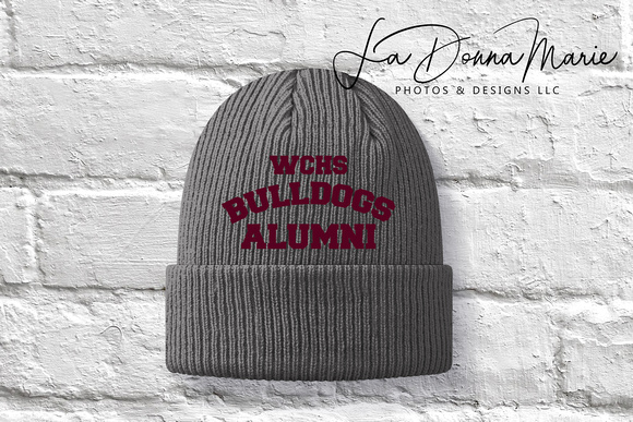 WCHS BULLDOG ALUMNI Knitted Beanie